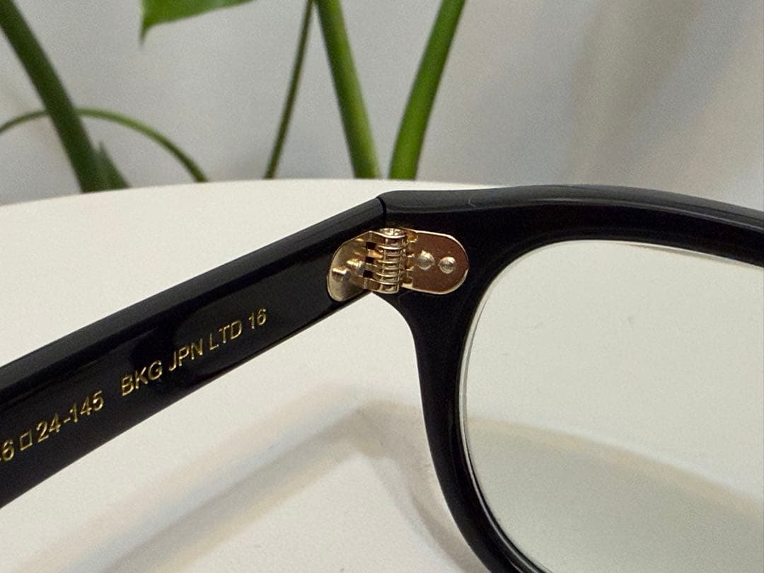 【極美品】正規品 モスコット レムトッシュ 46 ブラック 日本限定