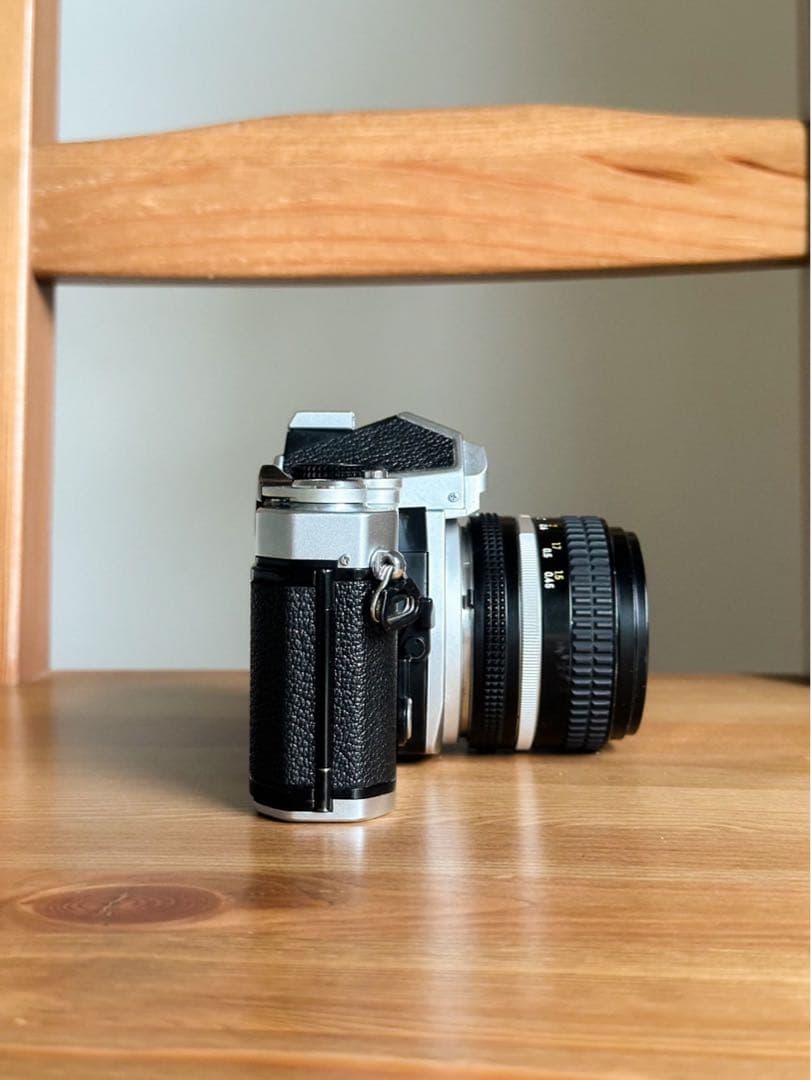 【極美品】【完動品】Nikon FM 一眼レフカメラ NIKKORレンズ付き