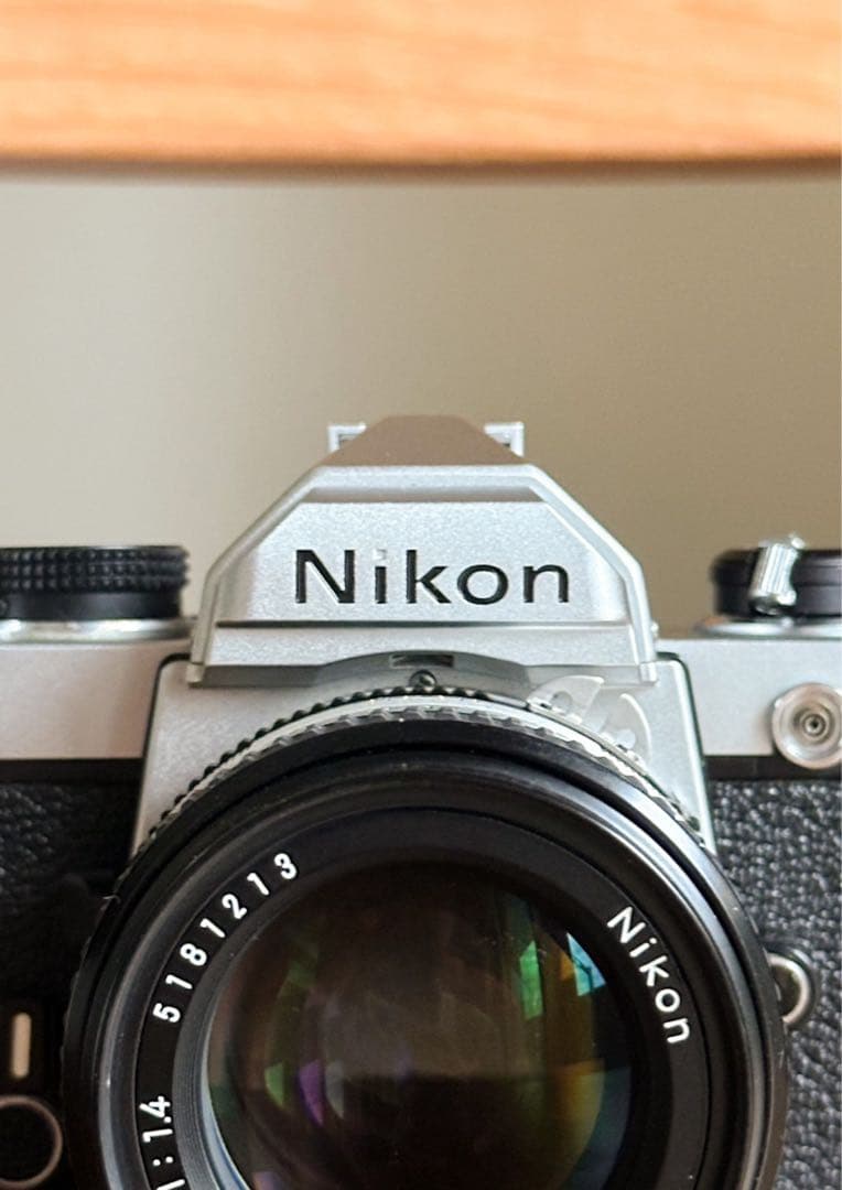 【極美品】【完動品】Nikon FM 一眼レフカメラ NIKKORレンズ付き