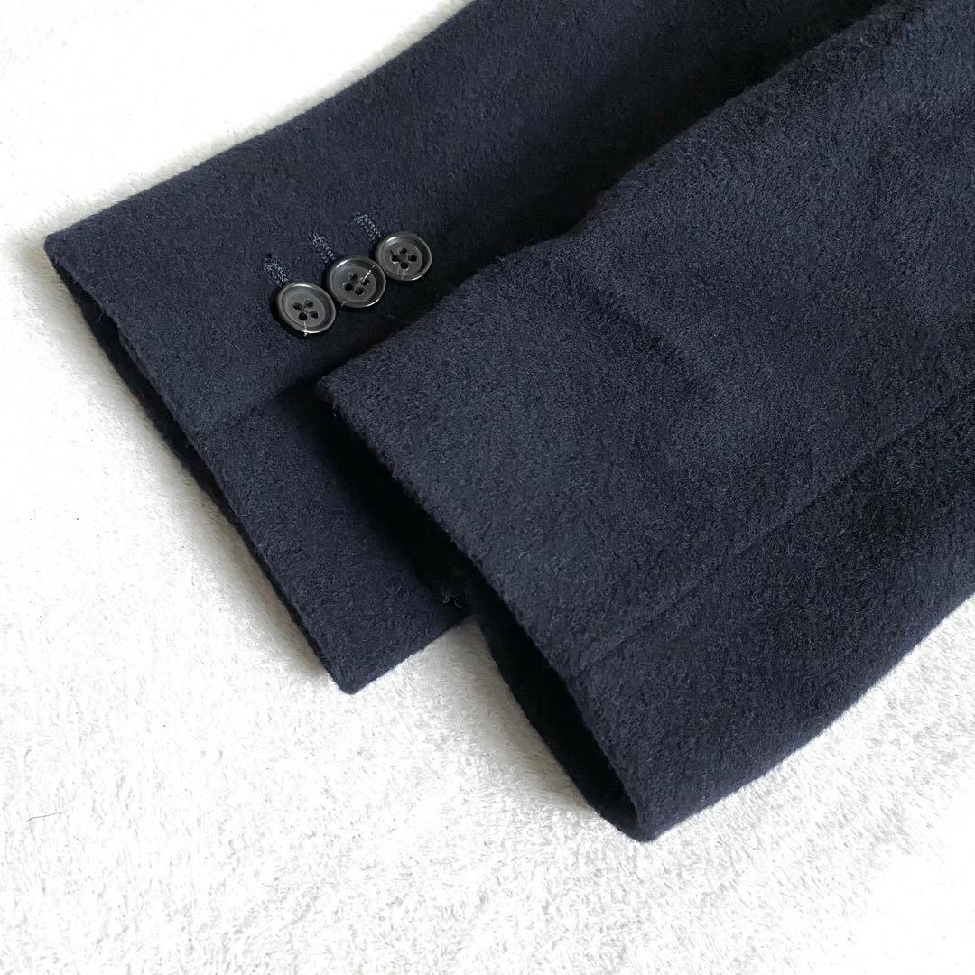 【美品✨】FRAMeWORK ライトビーバーダブルブレストジャケット　ネイビー