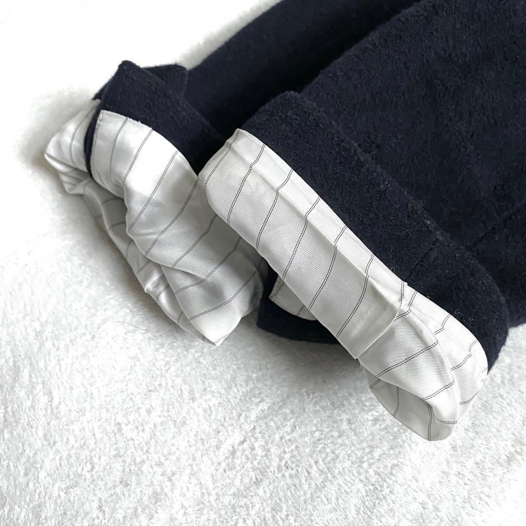 【美品✨】FRAMeWORK ライトビーバーダブルブレストジャケット　ネイビー