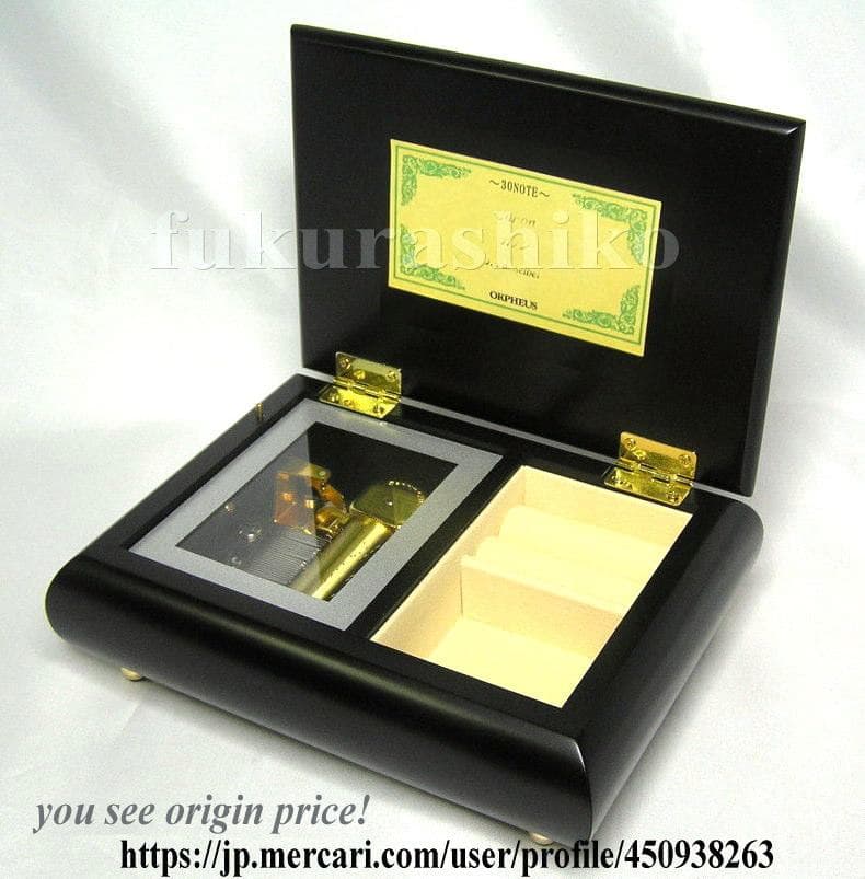 新品30弁 尾崎豊 ♪ I Love You　オルフェウスBKオルゴール