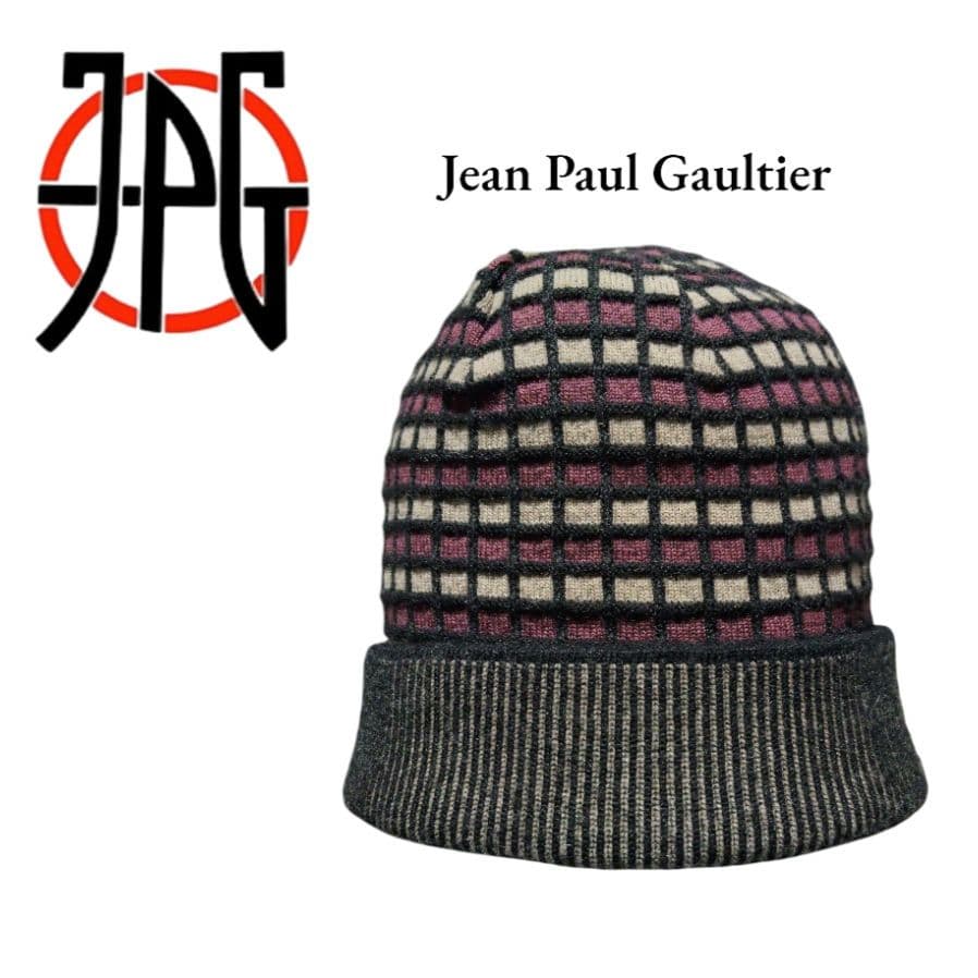 激レア ジャンポールゴルチエ JEAN PAUL GAULTIER 栗原ニット帽
