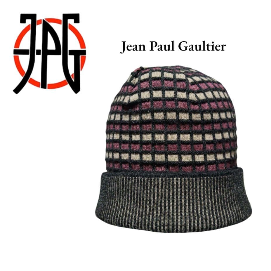 激レア ジャンポールゴルチエ JEAN PAUL GAULTIER 栗原ニット帽