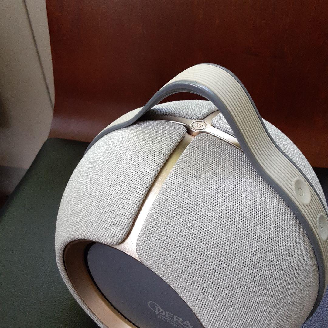 Opera ワイヤレススピーカー 球形 グレー　ゴールドDEVIALET