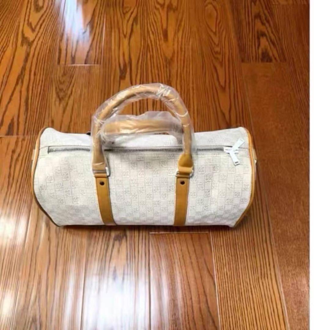 Jordan モノグラム ボストンバッグ ベージュ/ブラウン 未使用