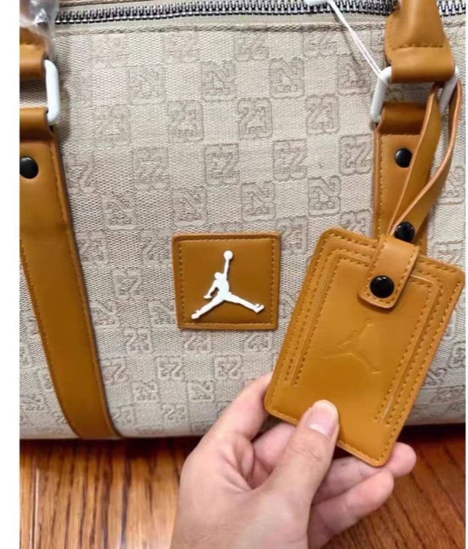 Jordan モノグラム ボストンバッグ ベージュ/ブラウン 未使用