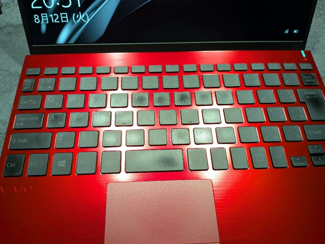 Windowsノート本体 VAIO SX12 RED EDITION i7