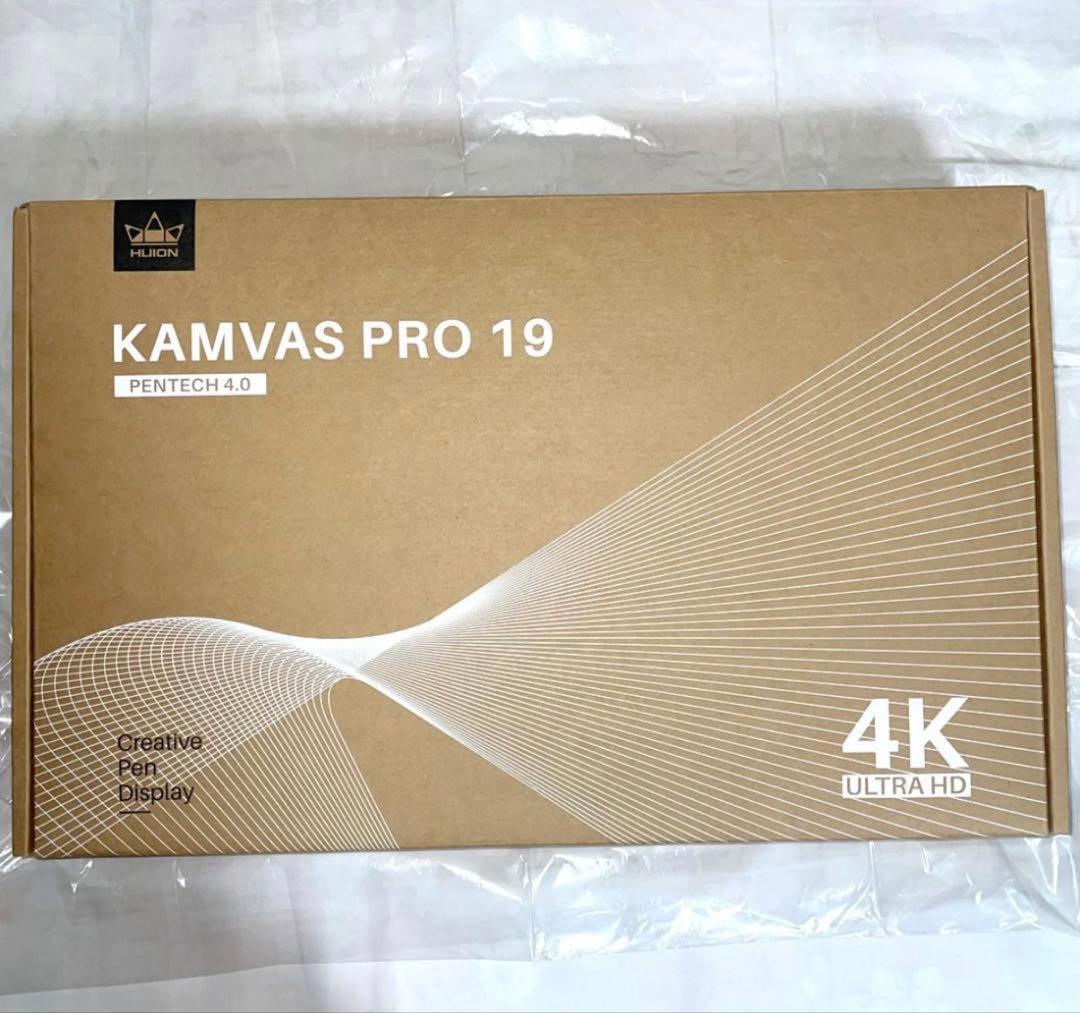 液タブHUION Kamvas Pro 19 ＋保護フィルム付き