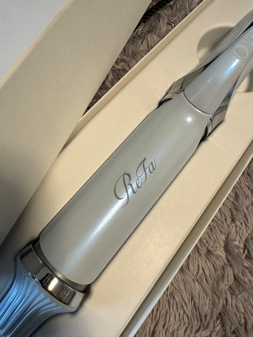超美品☆☆☆ReFa カールヘアアイロン シルバーホワイト