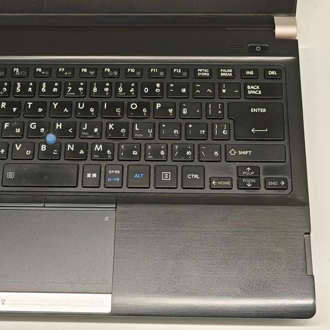 【東芝】R73 高速i7 SSD256GB 16GB ブラック ノートPC