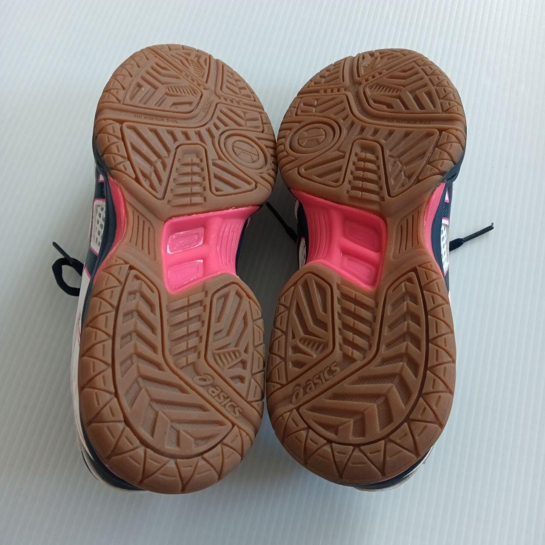 ASICS RYRUS バレーボールシューズ ホワイト/ネイビー/ピンク