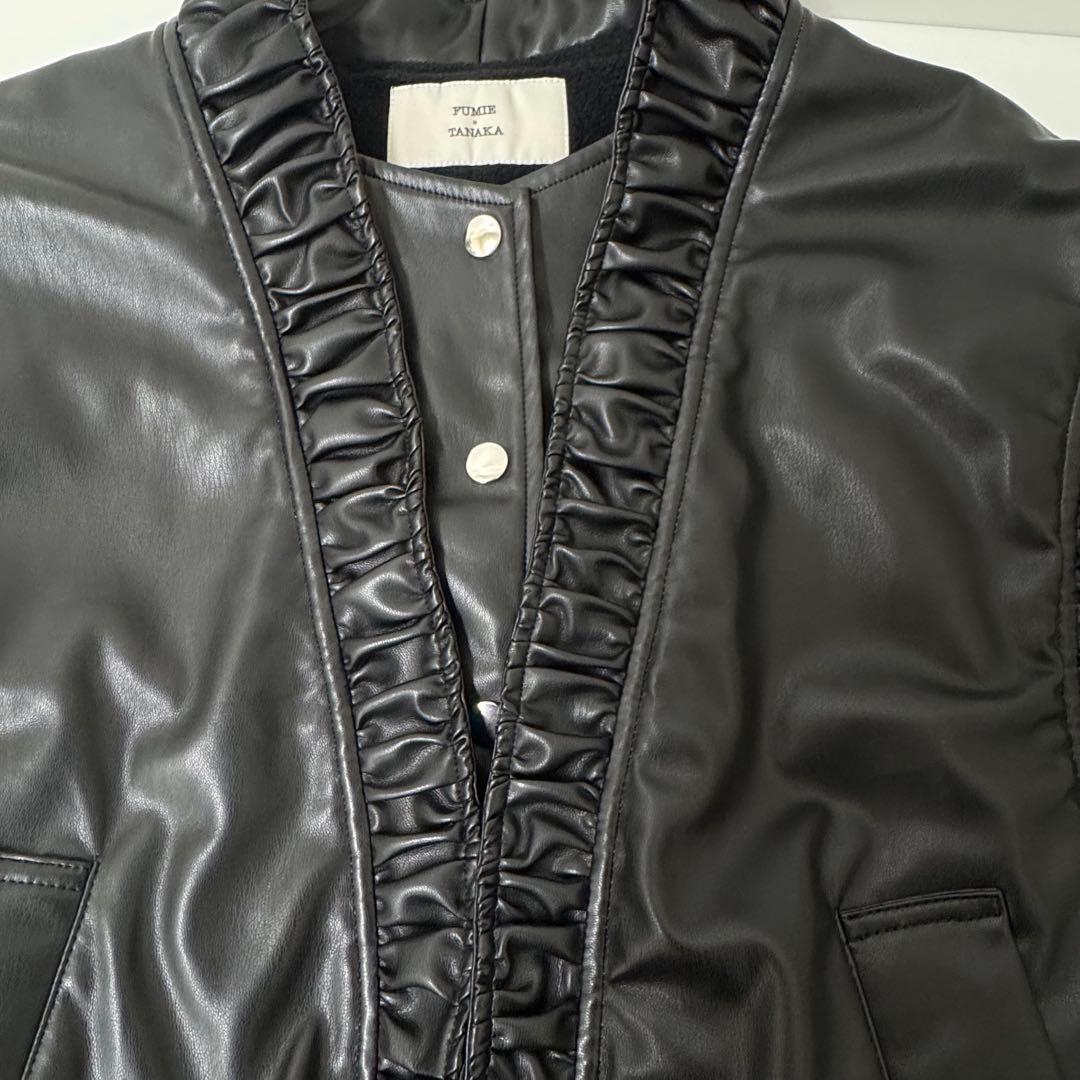 FUMIE TANAKA フミエタナカ F23A-16 ギャザーベスト