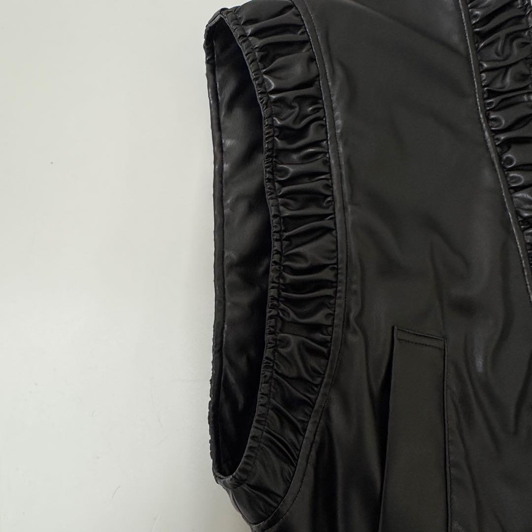 FUMIE TANAKA フミエタナカ F23A-16 ギャザーベスト