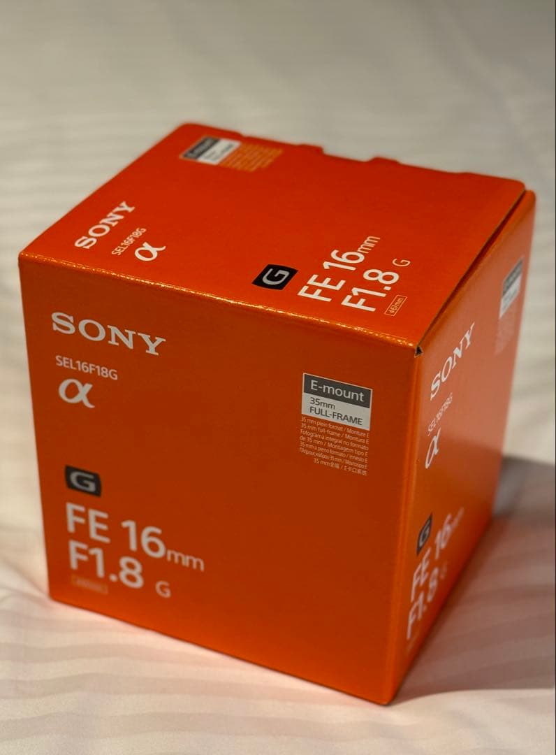 【新品未開封】値下げ SONY FE16mm F1.8G SEL16F18G