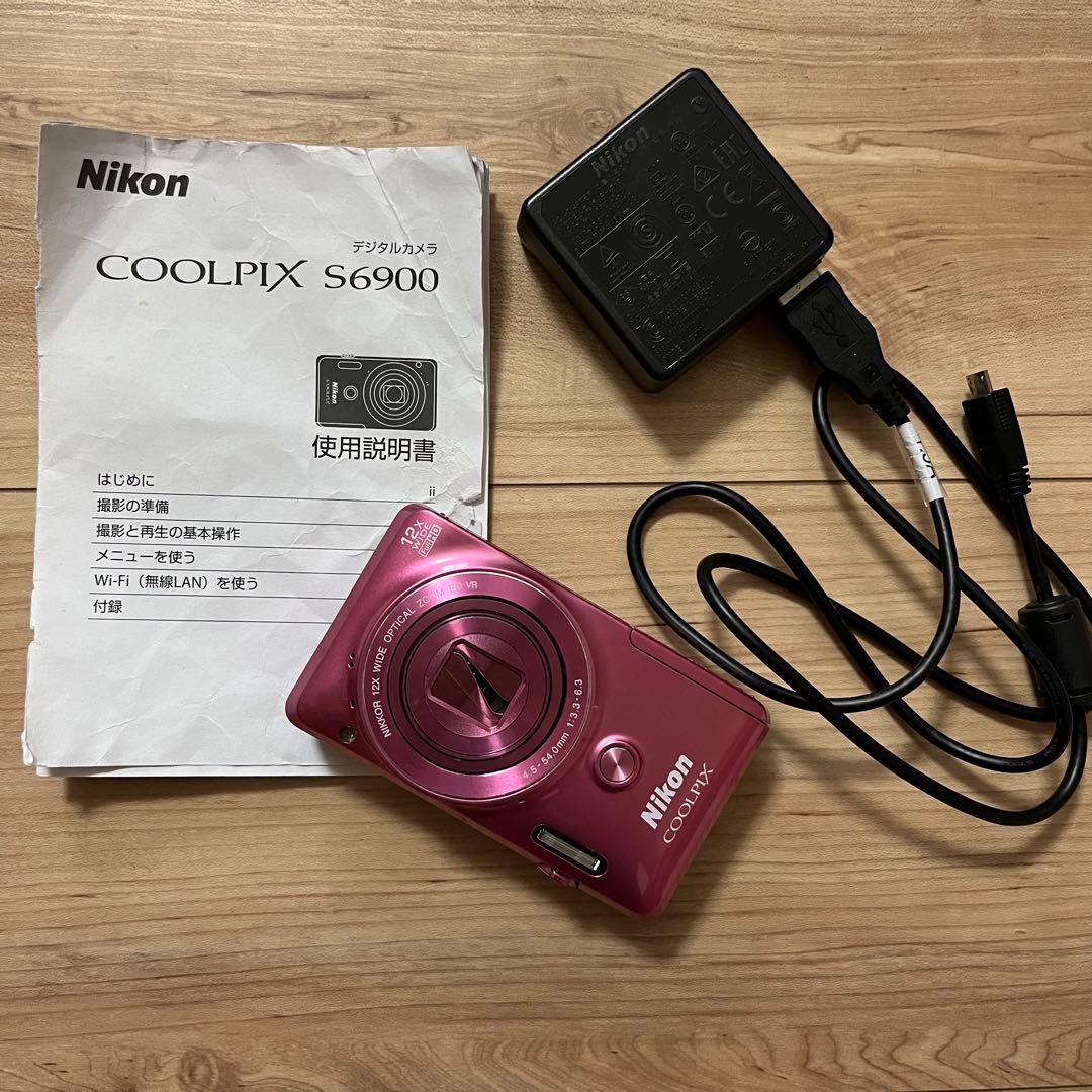 COOLPIX S6900 ピンク
