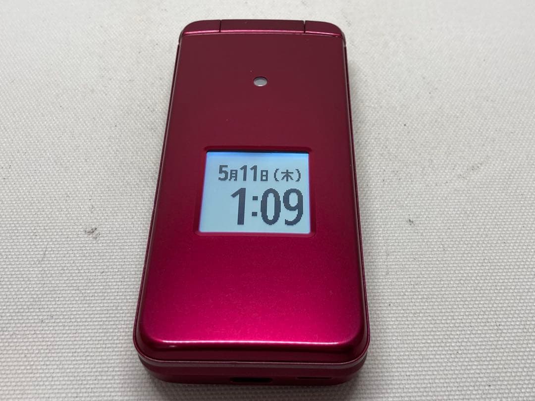 美品　au　KYF43　SIMフリー　かんたんケータイ　a01a217dd