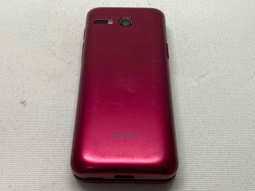 美品　au　KYF43　SIMフリー　かんたんケータイ　a01a217dd