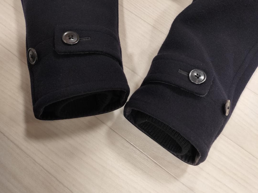 サイ/カシミヤ混ロングダッフルコート良質/肉厚/SIZE 40/定価97900円