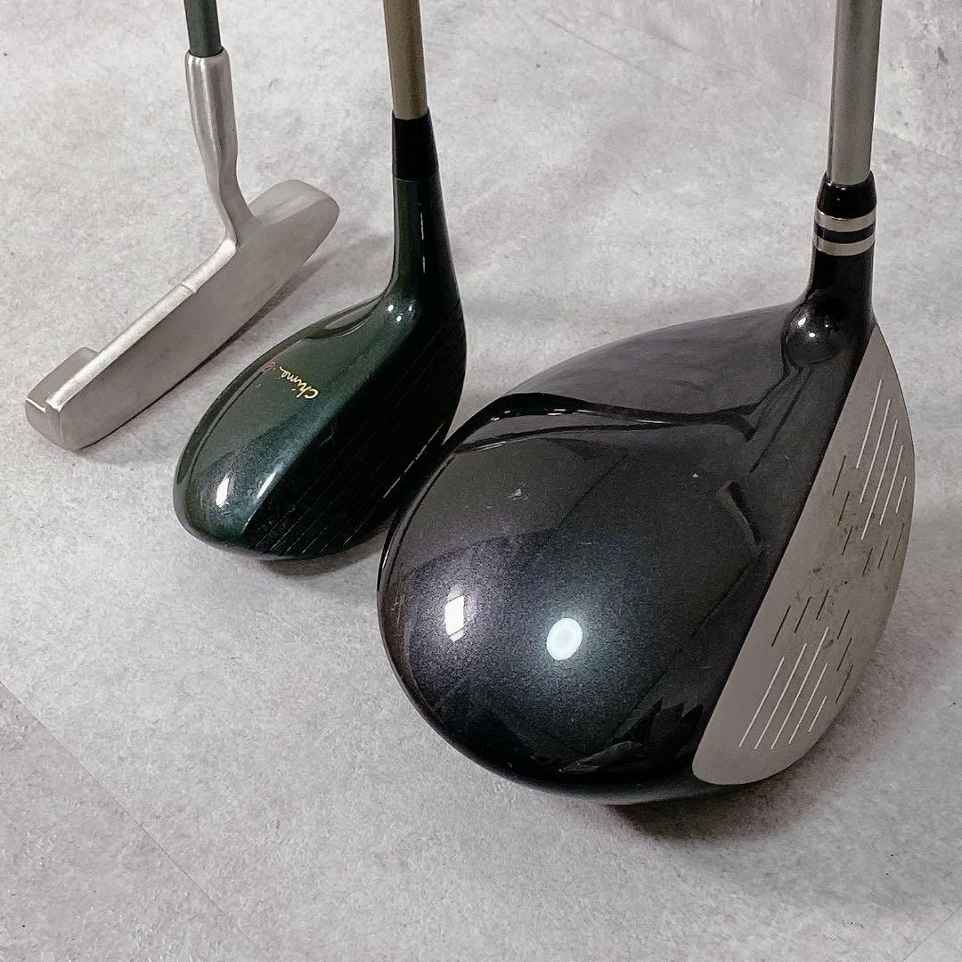 T130 ヤマハ 他 ゴルフクラブ レディース セット 白 かわいい 花