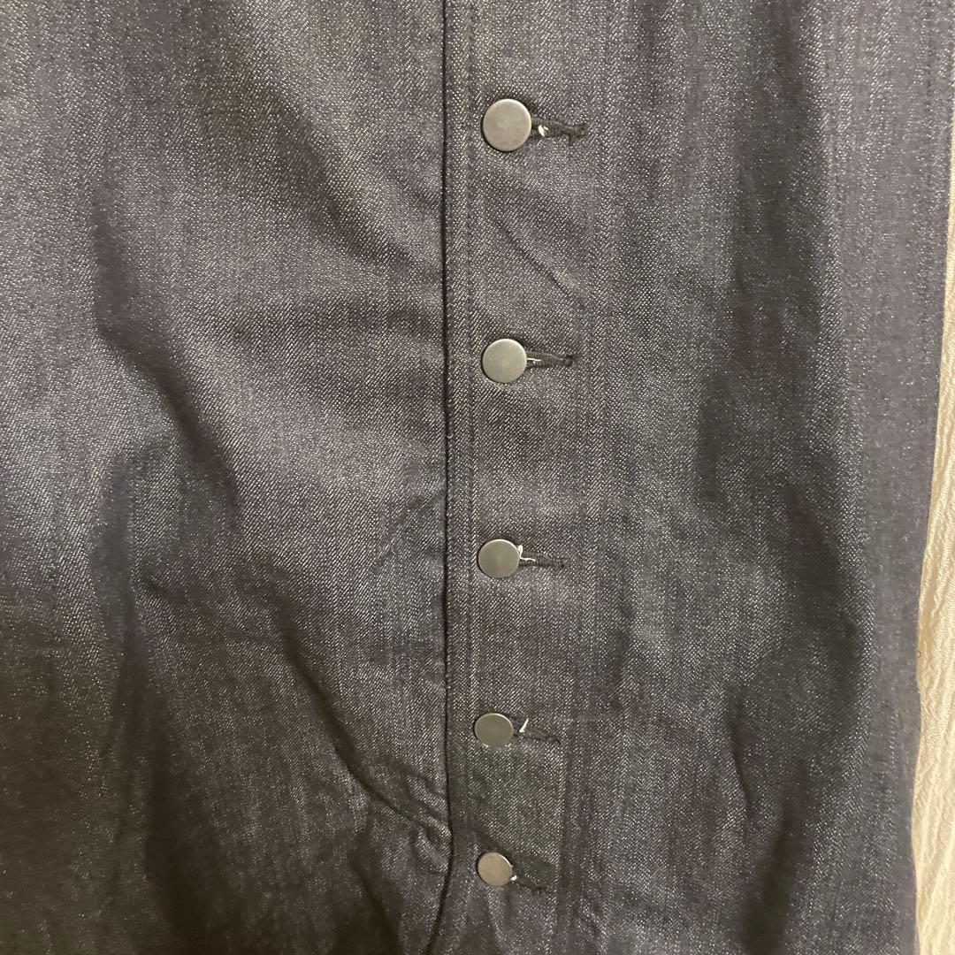 再値下げ/NEMETH ダークデニム オーバーオール S