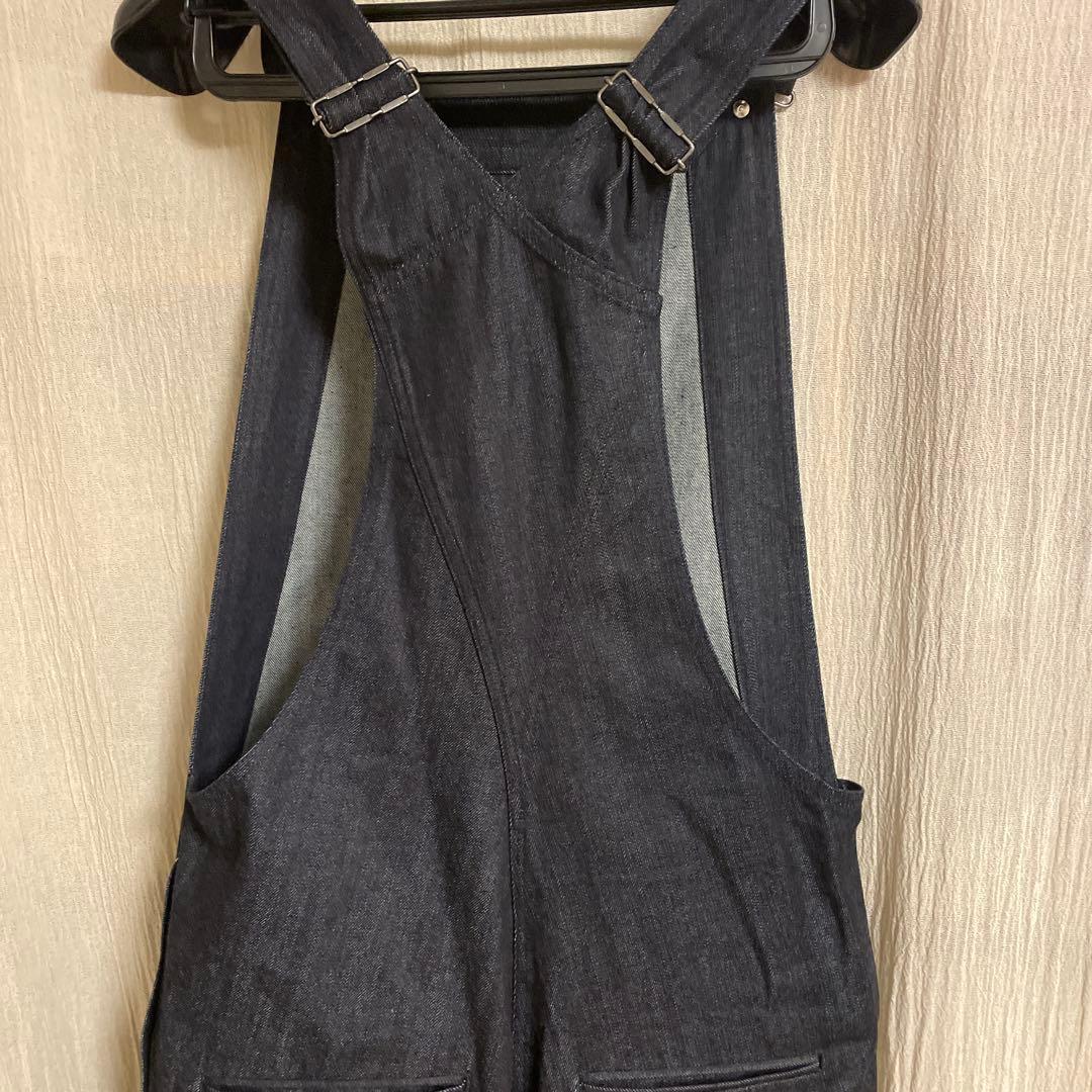 再値下げ/NEMETH ダークデニム オーバーオール S