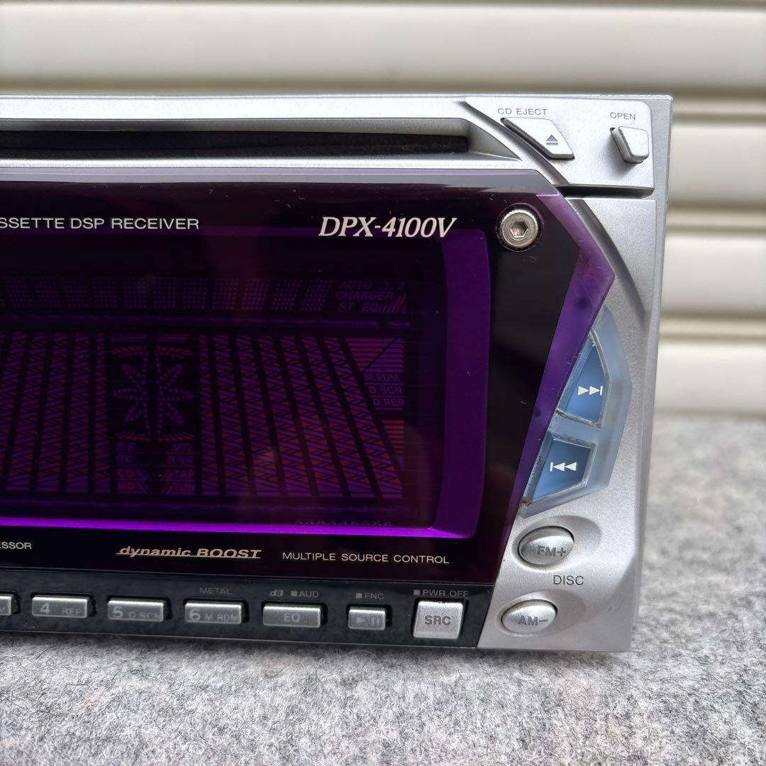 ケンウッド　DPX-4100V CD/カセットチューナー