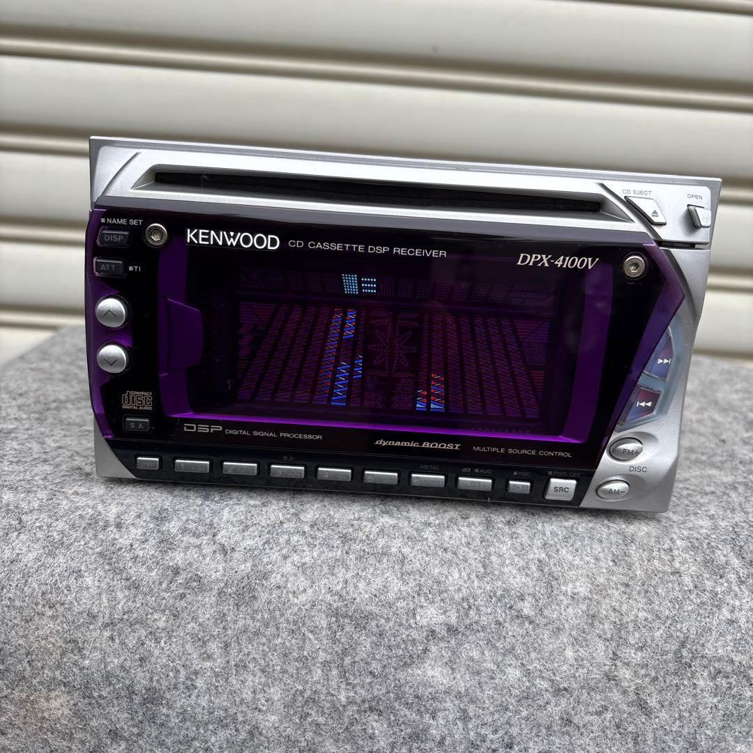 ケンウッド　DPX-4100V CD/カセットチューナー
