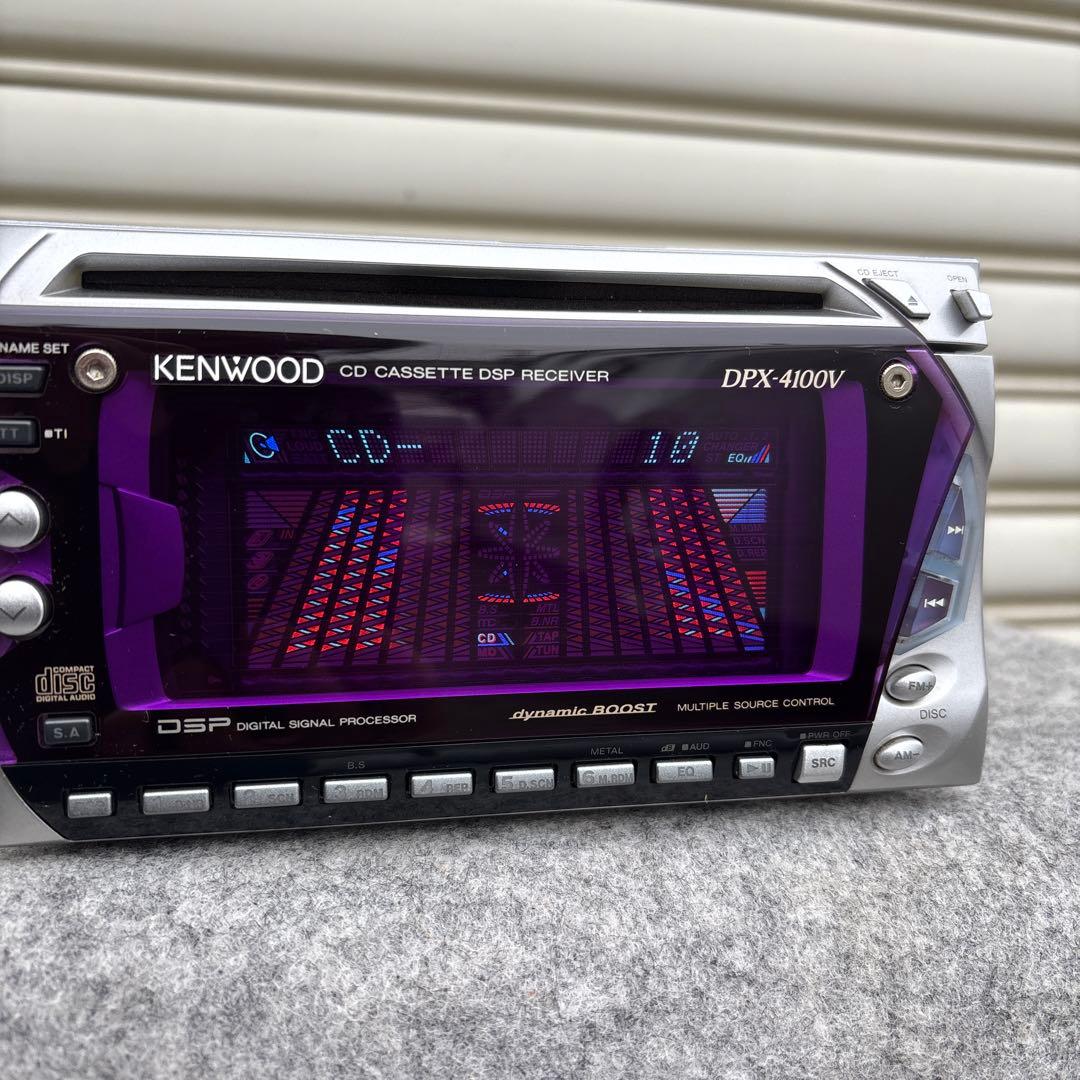 ケンウッド　DPX-4100V CD/カセットチューナー