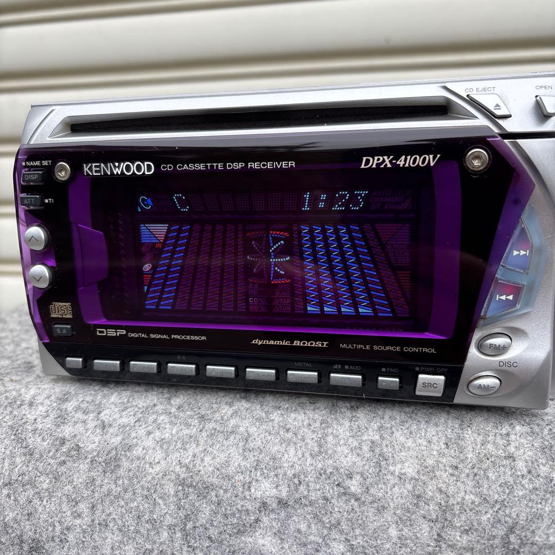 ケンウッド　DPX-4100V CD/カセットチューナー