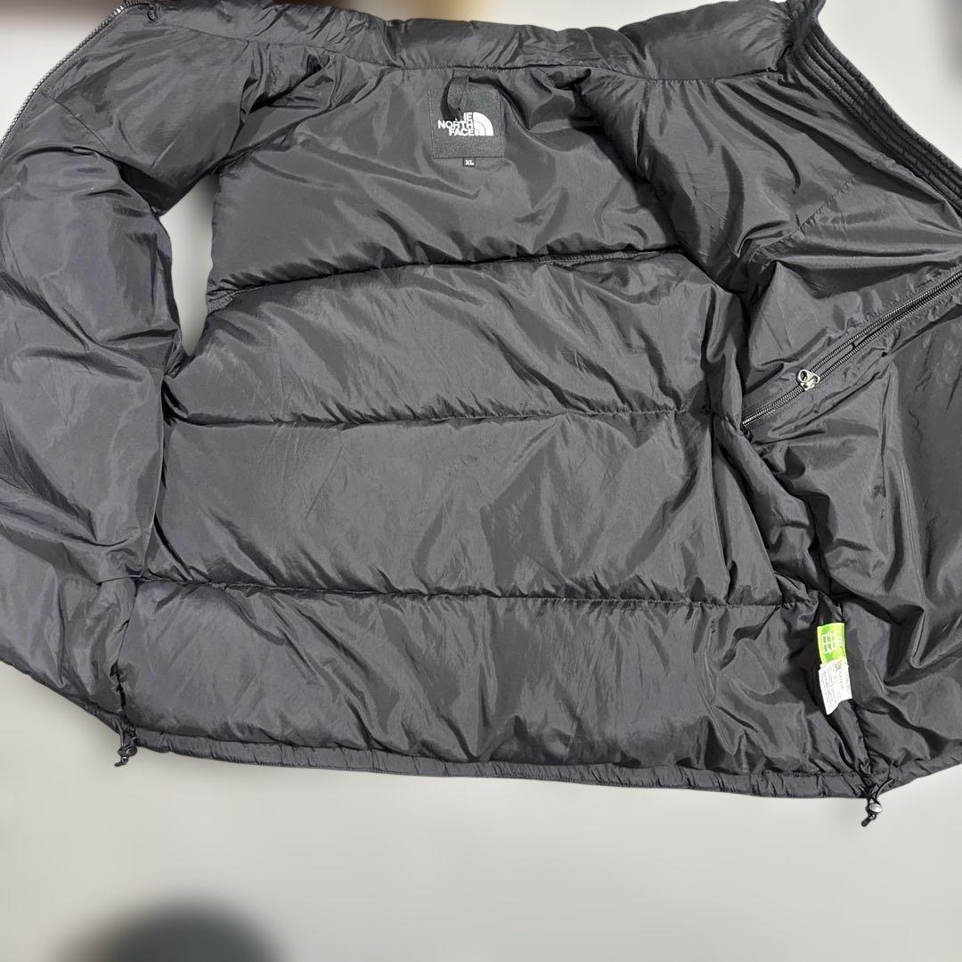 THE NORTH FACE フード付きダウンベスト 黒