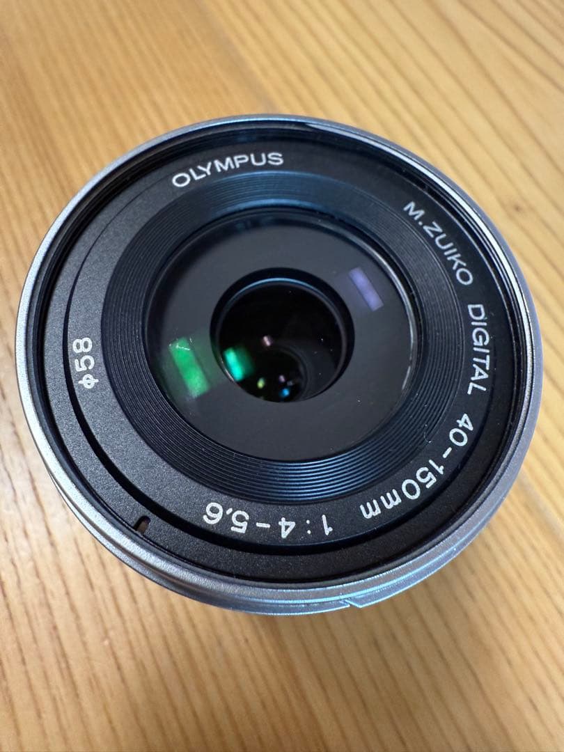 【美品】オリンパス M.ZUIKO DIGITAL 40-150mm シルバー
