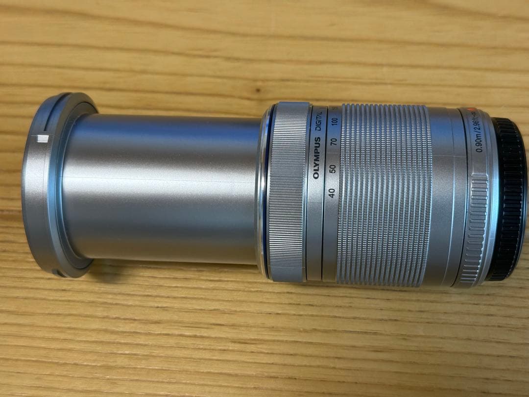【美品】オリンパス M.ZUIKO DIGITAL 40-150mm シルバー