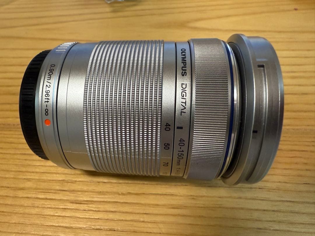 【美品】オリンパス M.ZUIKO DIGITAL 40-150mm シルバー