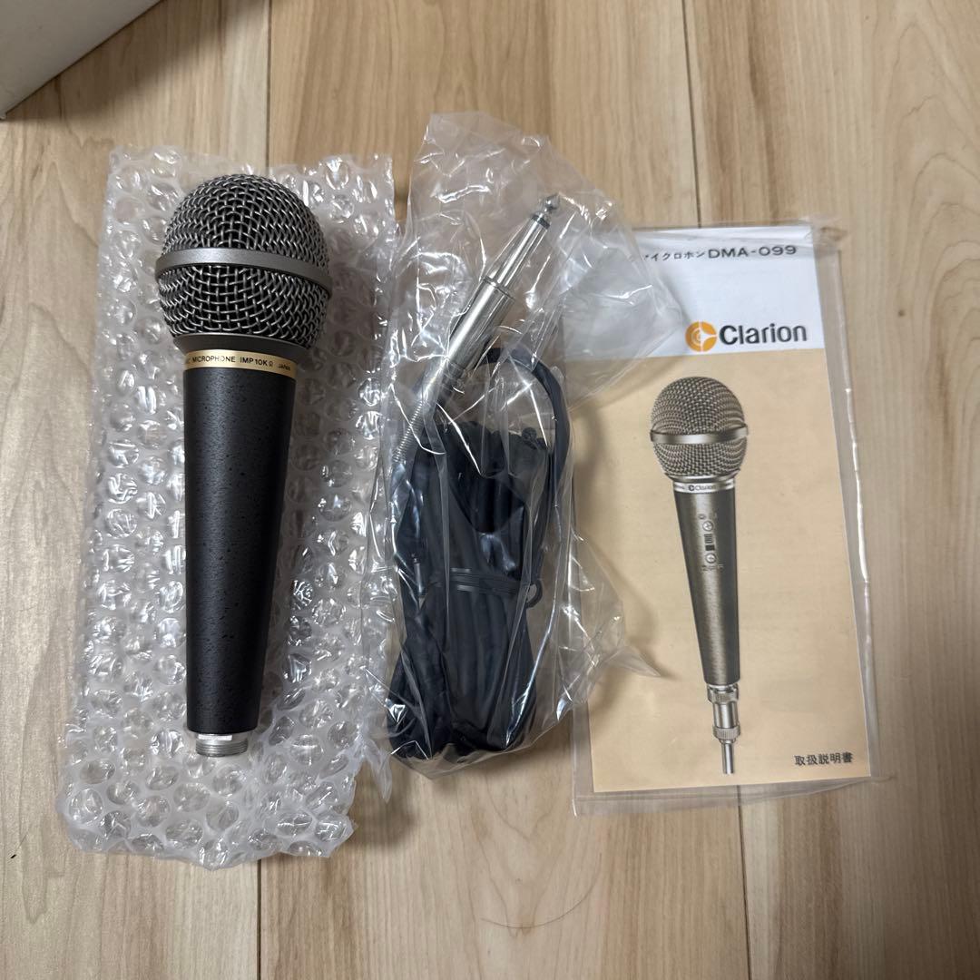 Clarion ダイナミックマイク DMA-099-101 4本セット