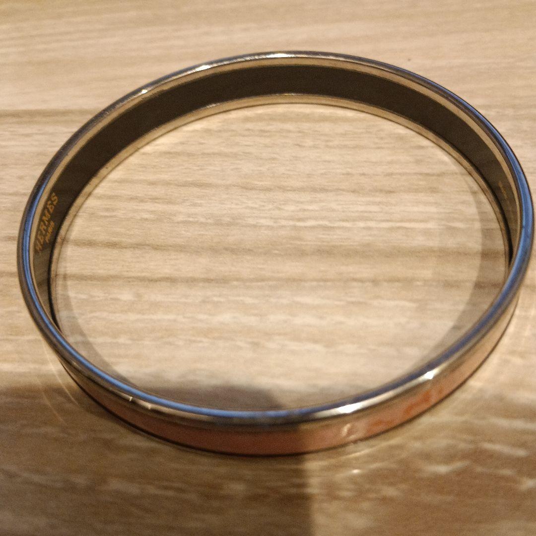 HERMES シルバーバングル