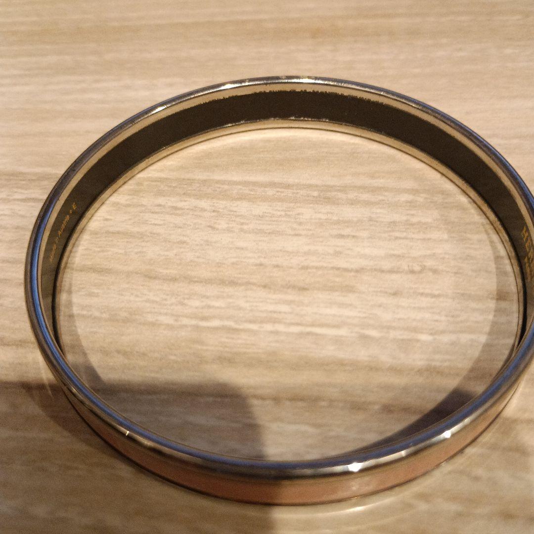 HERMES シルバーバングル