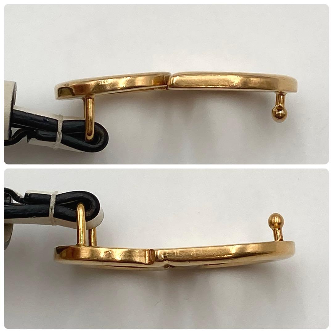 近年！極美品✨ ディオール Saddle ベルト 細身 レザー アイボリー CD