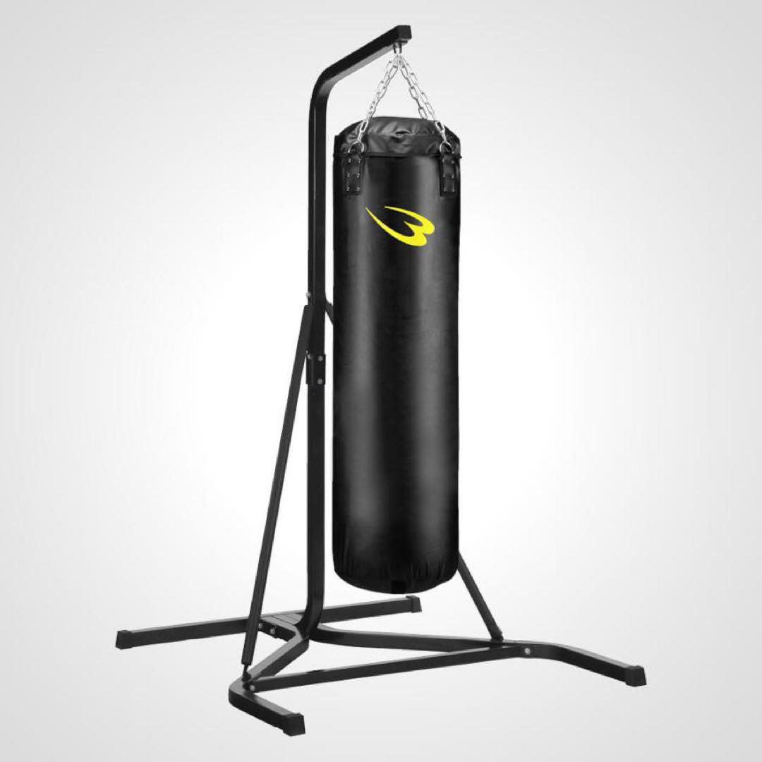 BODYMAKER サンドバッグ スタンド式 黒 150cm