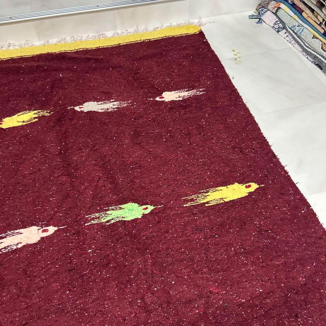 メキシカン　サンダーバード　マルチカバー　ソファーカバー　ラグ　210x114