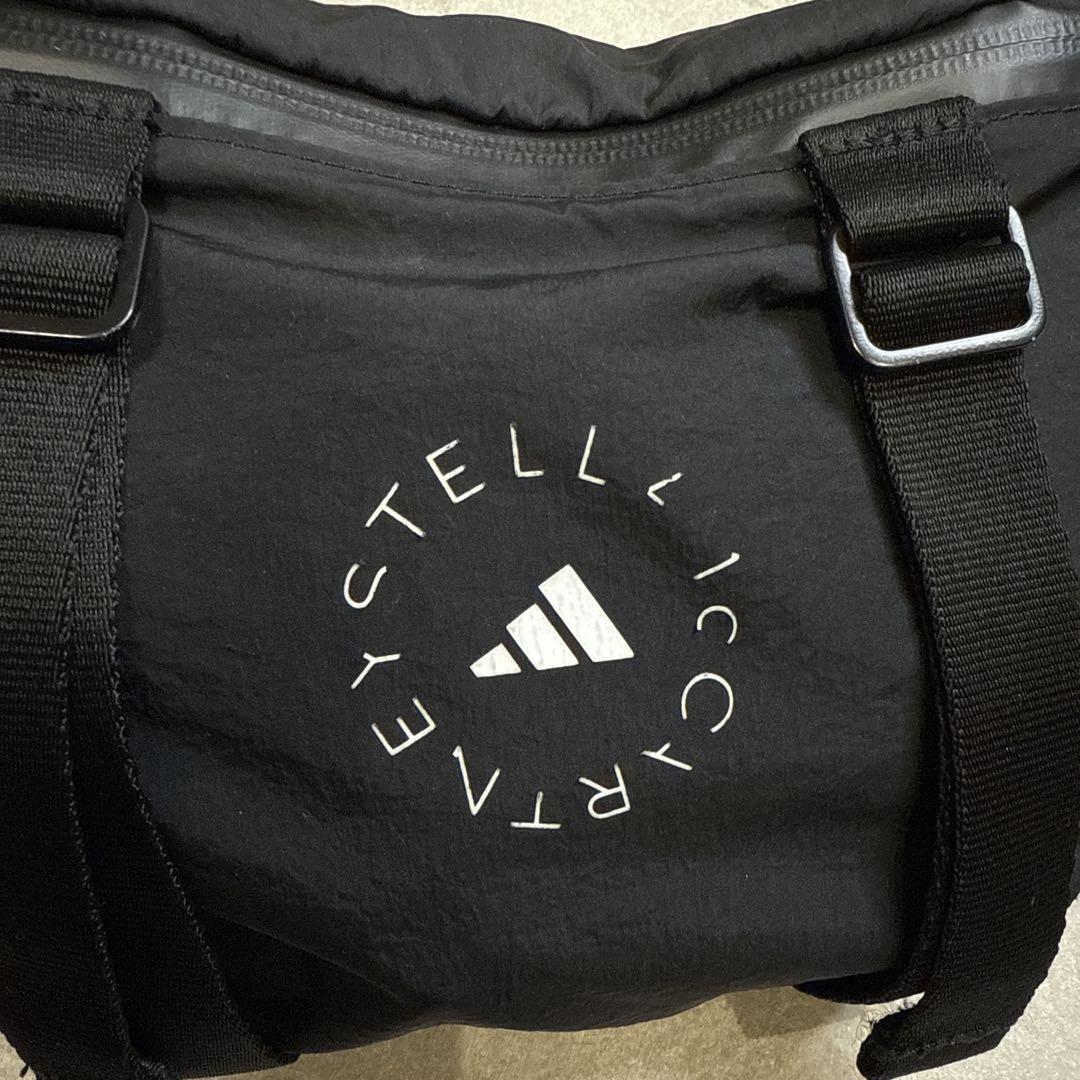 ななadidas ステラマッカートニー ボディバック ウエストポーチ 黒