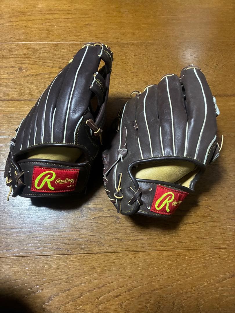 野球グローブ　2個セット！！asics Rawlings 子供用　状態良