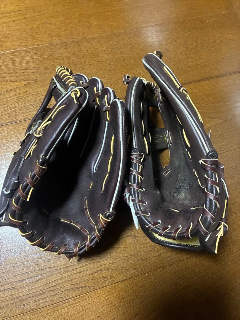 野球グローブ　2個セット！！asics Rawlings 子供用　状態良