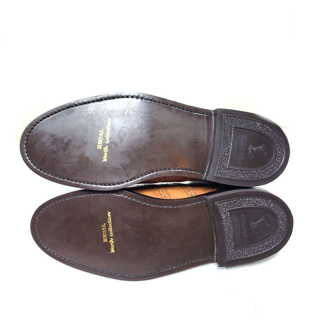 【新品未使用】REGAL WORTH COLLECTION ウイングチップ 革靴