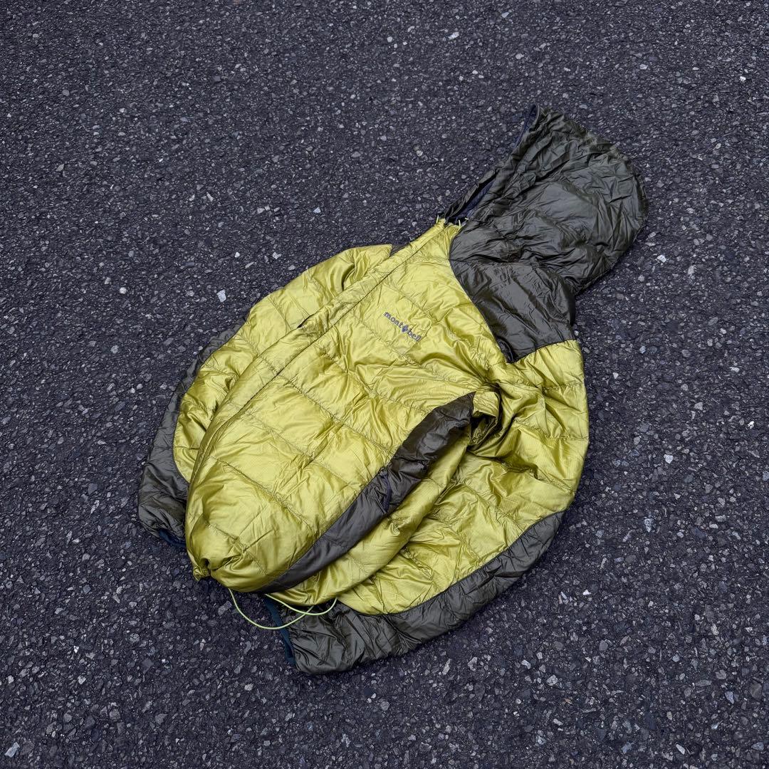 【ほぼ未使用✨】超軽量❗️montbell アルパインダウンパーカ グリーン　L