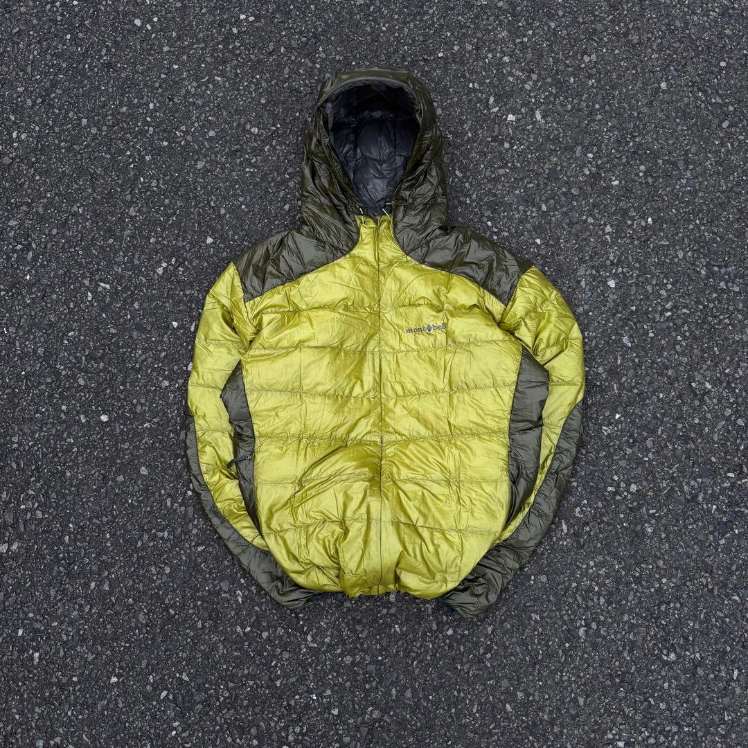 【ほぼ未使用✨】超軽量❗️montbell アルパインダウンパーカ グリーン　L