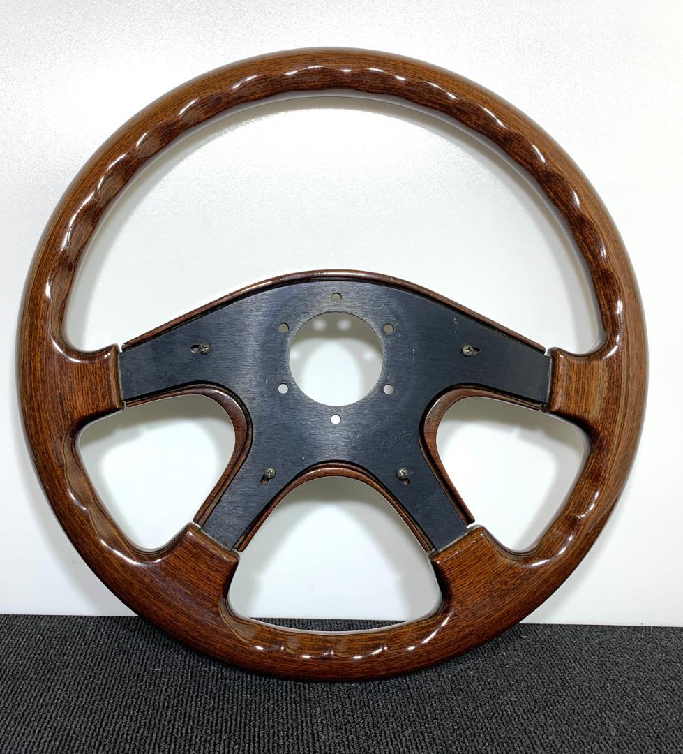 イタルボランテ ドルチェ ウッドステアリング 36.5パイ 99年製 美品