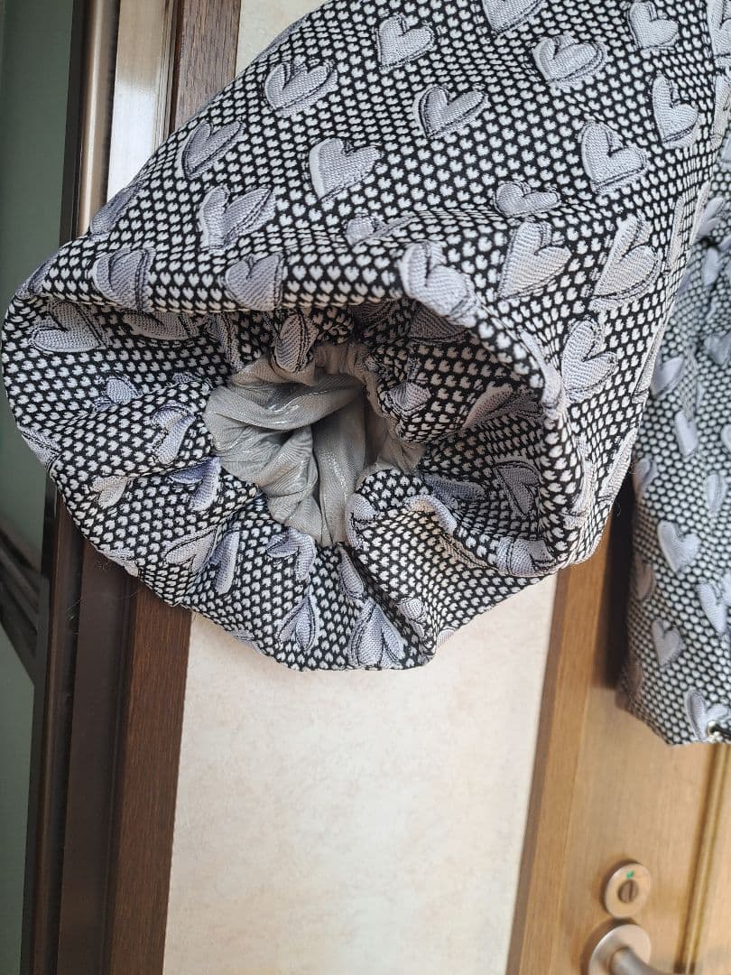 大きいサイズ 5 　シルバーハートハートバルーン袖リバーシブルBZ