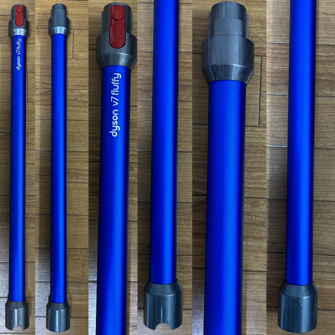 【美品】ダイソン dyson V7 fluffy 大容量新品バッテリー36分