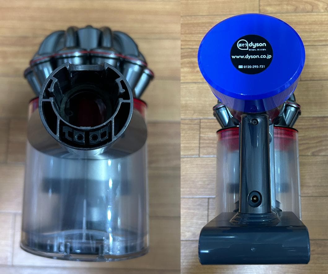 【美品】ダイソン dyson V7 fluffy 大容量新品バッテリー36分